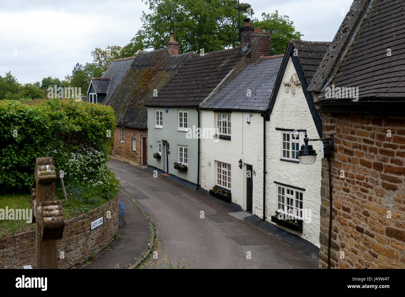 Lady`s Lane, Mears Ashby, Northamptonshire, England, UK Stock Photo Alamy
